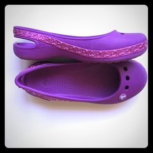 CROCS- purple, size 13